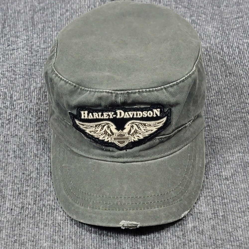 Levi Strauss Signature Cap Mens Army Green Medical Cadet Harley Strapback Hat